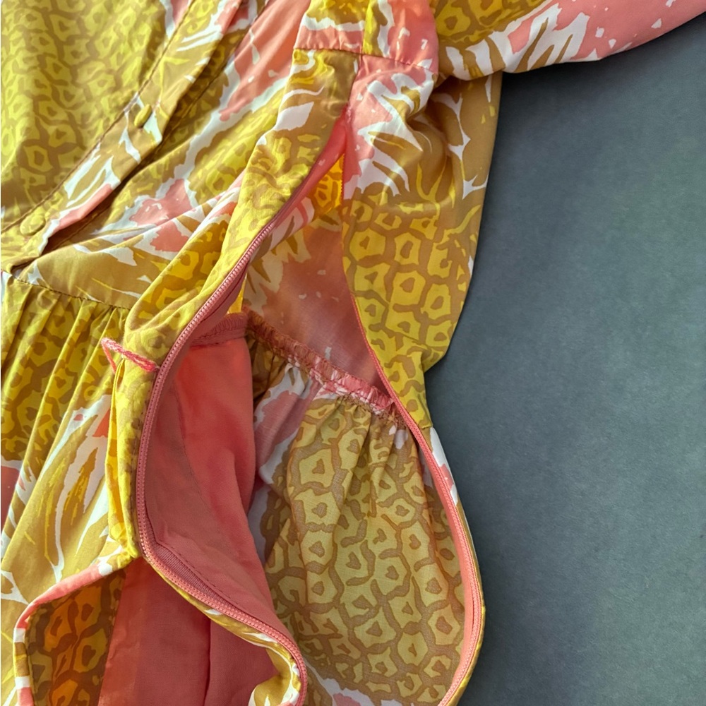 Boden Pinapple Print Maxi Dress - Picture 8 of 11
